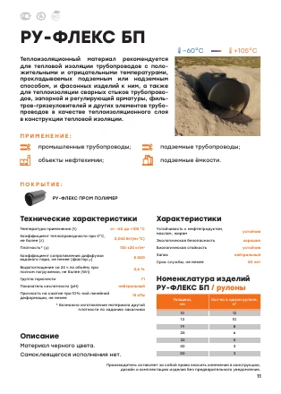 Первая страница: РУ-ФЛЕКС БП